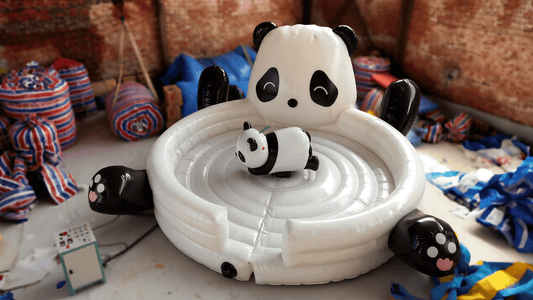 All - New Inflatable Panda Ride - Same Thrilling Fun, A Much Cuter Look! - Jinshun Amusement Equipment