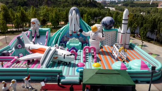 Custom Immersive Space Explorer Playground - Complete Inflatable Set for Outdoor Fun - Jinshun Amusement Equipment