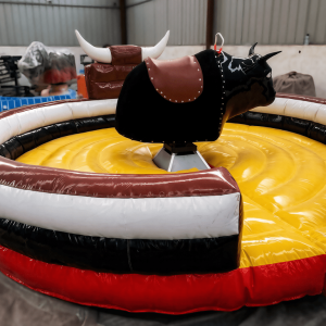 Make It Yours: Personalized Inflatable Bull Ride with Custom Graphics