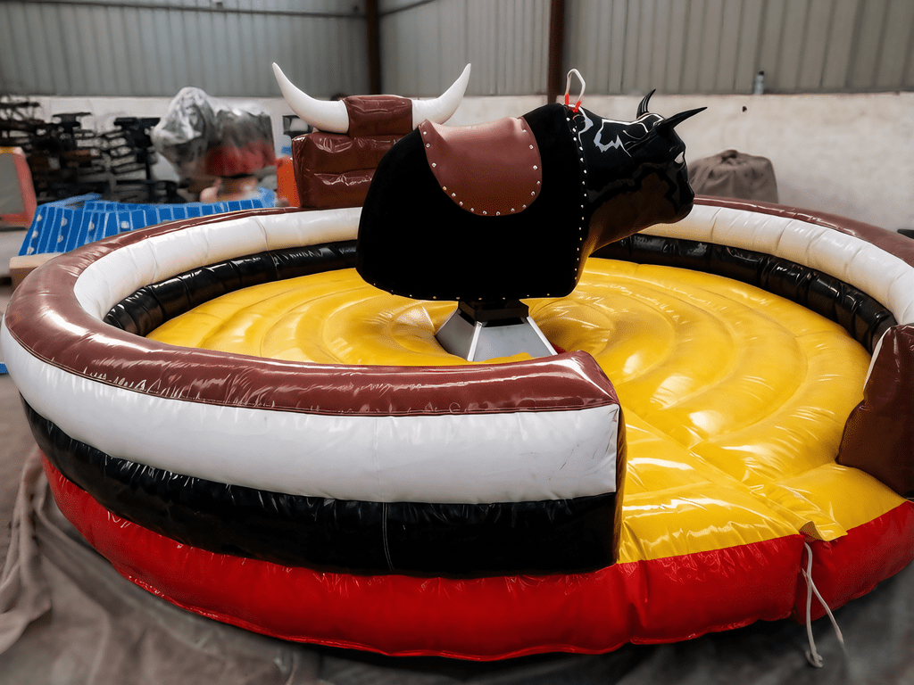 Make It Yours: Personalized Inflatable Bull Ride with Custom Graphics