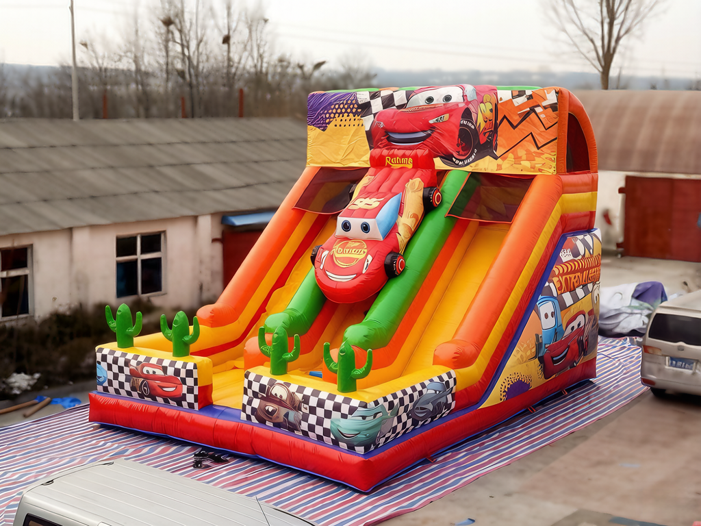 Tropical Palm Tree Inflatable Water Slide | Giant 